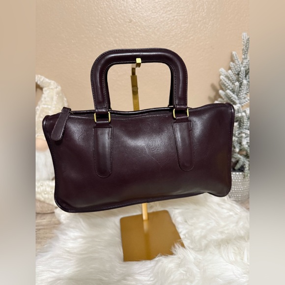 Vintage Coach Slim Satchel leather bag - Picture 3 of 12